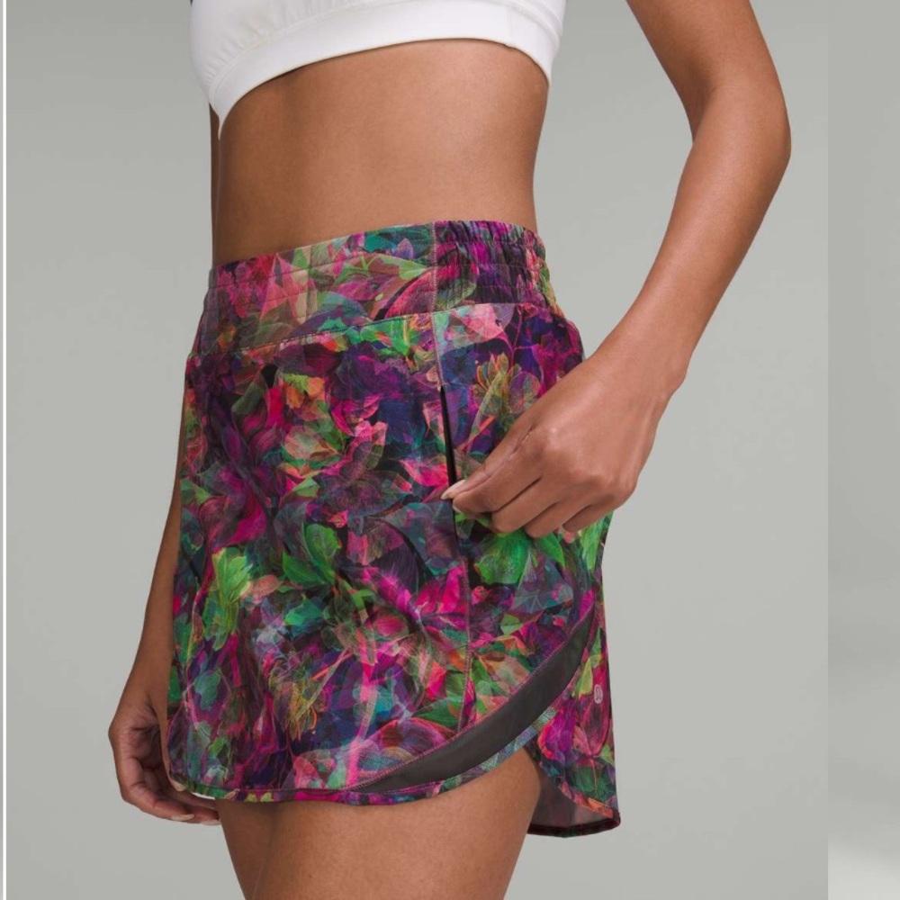 lululemon athletica Multicolor Floral Skort